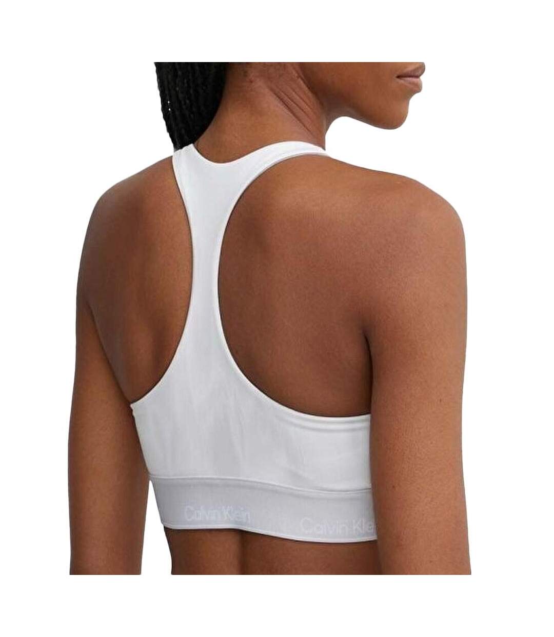 Brassière Blanche Femme Calvin Klein Jeans Medi - XS-2