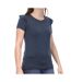 T-shirt Bleu Femme Teddy Smith Tolan - L