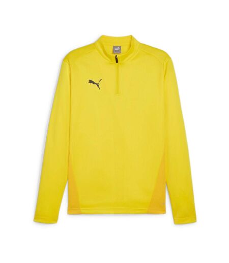 Sweat jaune homme puma teamgoal