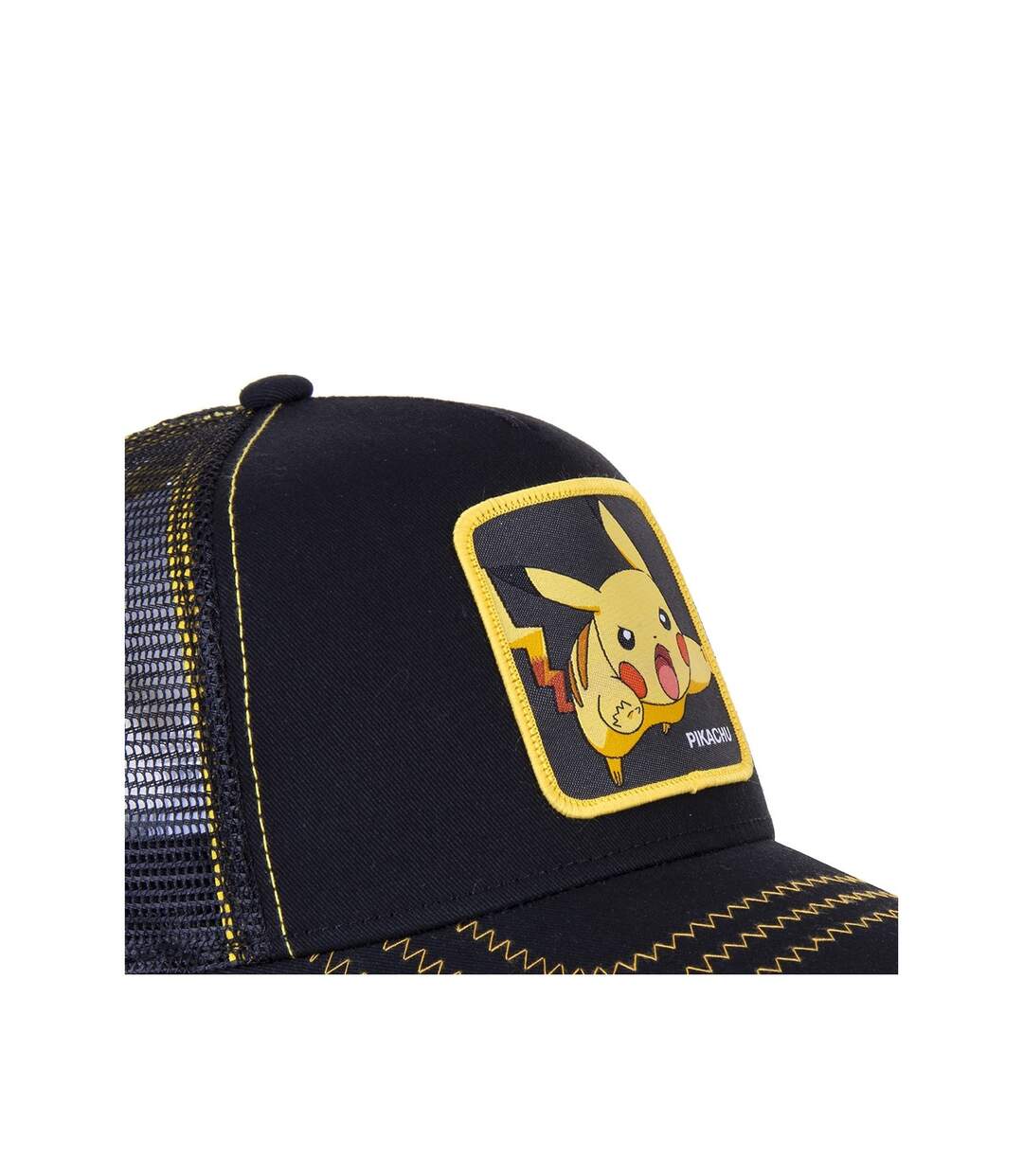 Casquette Capslab trucker Pokemon Pikachu Noir Capslab-3