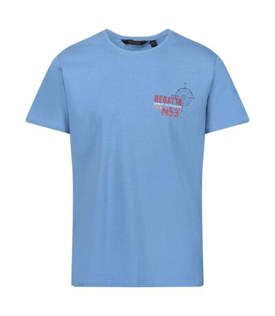 T-shirt cline homme bleu lac Regatta