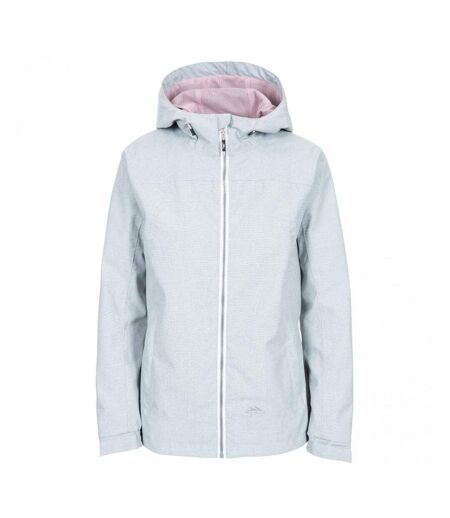 Womens/ladies Virtual Waterproof Jacket Grey Marl Trespass