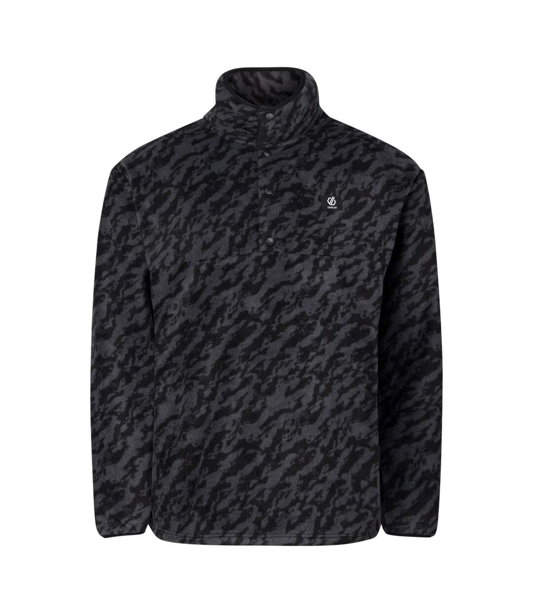 Haut Polaire Motif/style Marbré Homme Noir Dare 2B-1