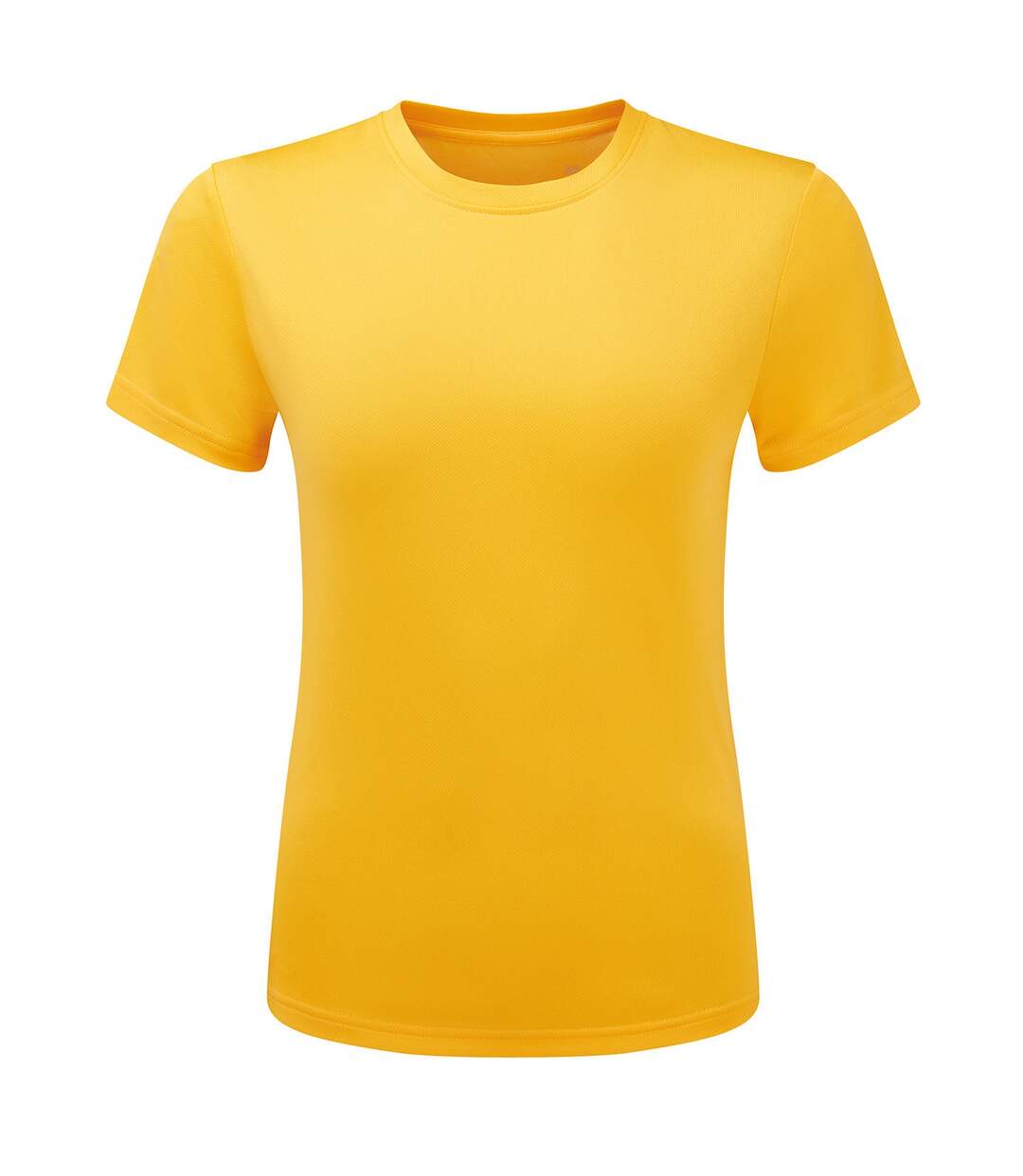 T-shirt Ion-charge Femme Jaune TriDri-1