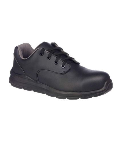 Portwest Mens Compositelite Lace Up Safety Shoes (Black) - UTPW1294