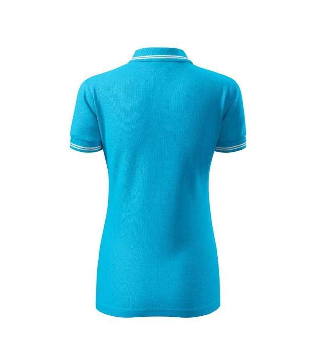 Polo Adler Urban Femme Turquoise Vif Malfini-2