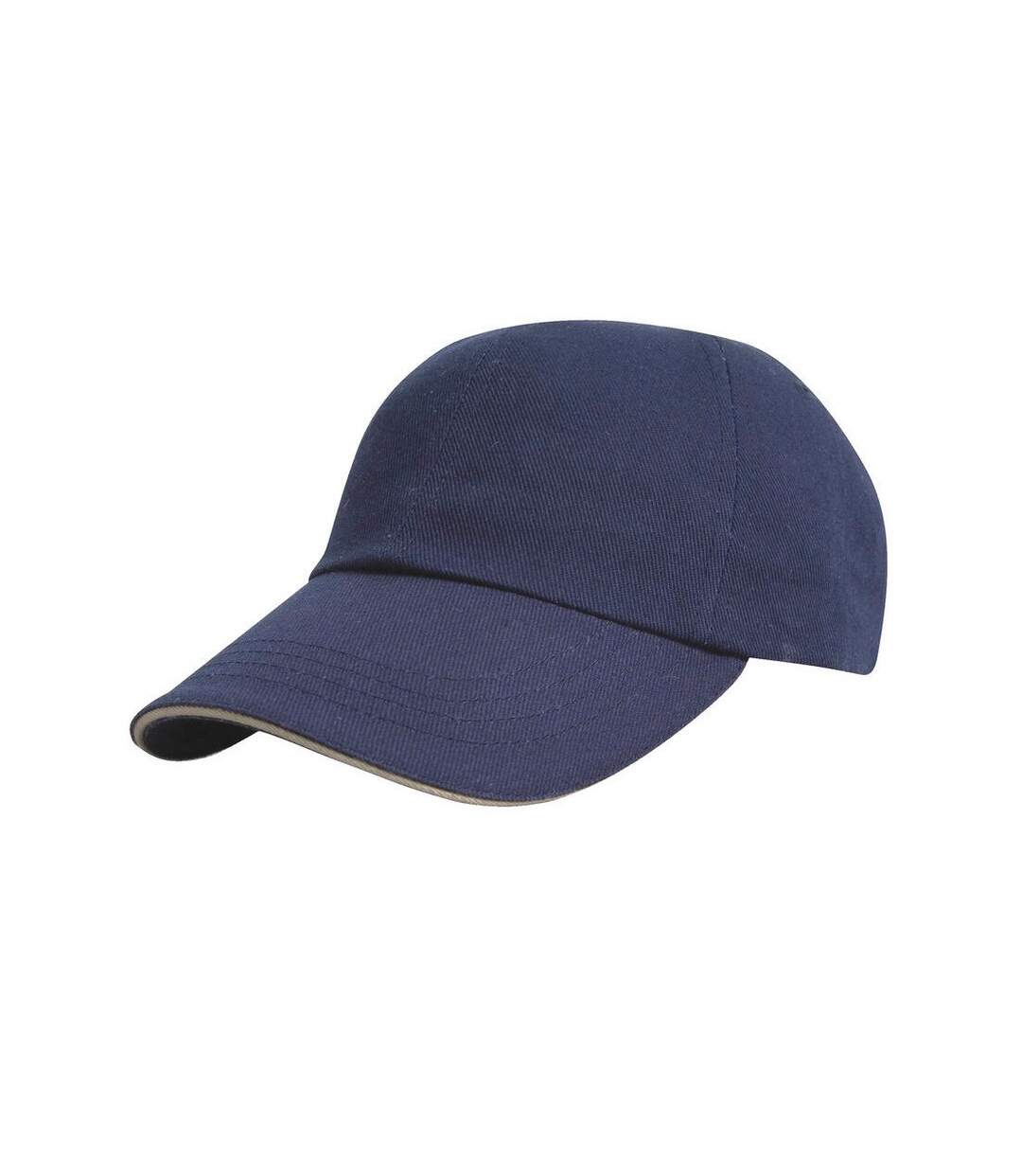 Casquette De Baseball Bleu Marine Gris Clair Result Headwear-2