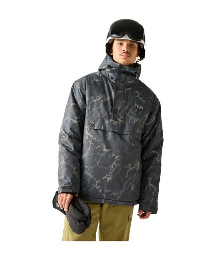 Blouson De Ski Motif/style Fissuré Freeride Homme Noir Dare 2B