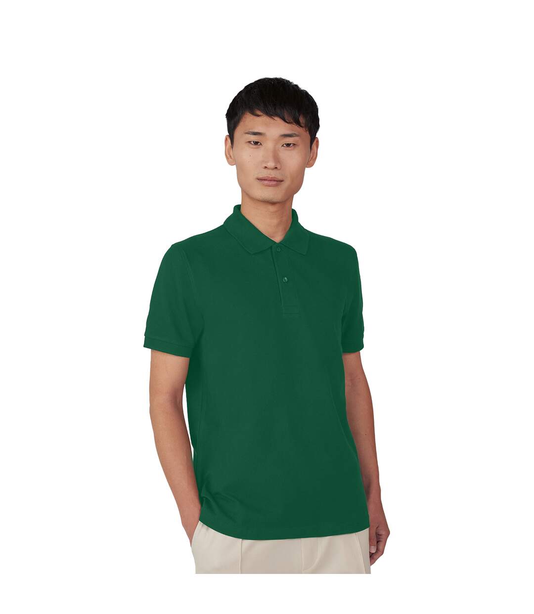 Polo My Homme Vert Kaki B&C-1