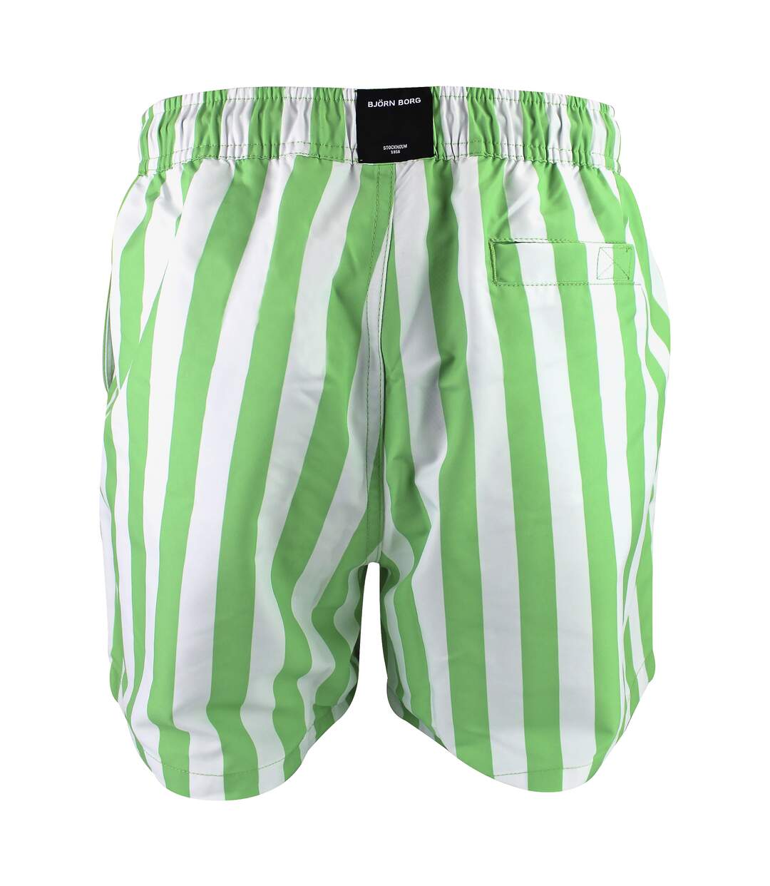 Loose Fitting Print Swimming Trunks With Pocket For Men-2