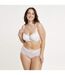 Soutien-gorge grand maintien blanc Confidentielle