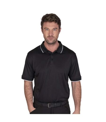 Polo Homme Noir Island Green