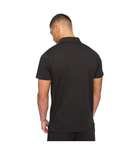 Mens henychill polo and shorts set black Henleys