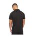 Mens henychill polo and shorts set black Henleys-2