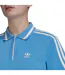 Robe T-shirt Motif/style À Col Femme Bleu Adidas-4