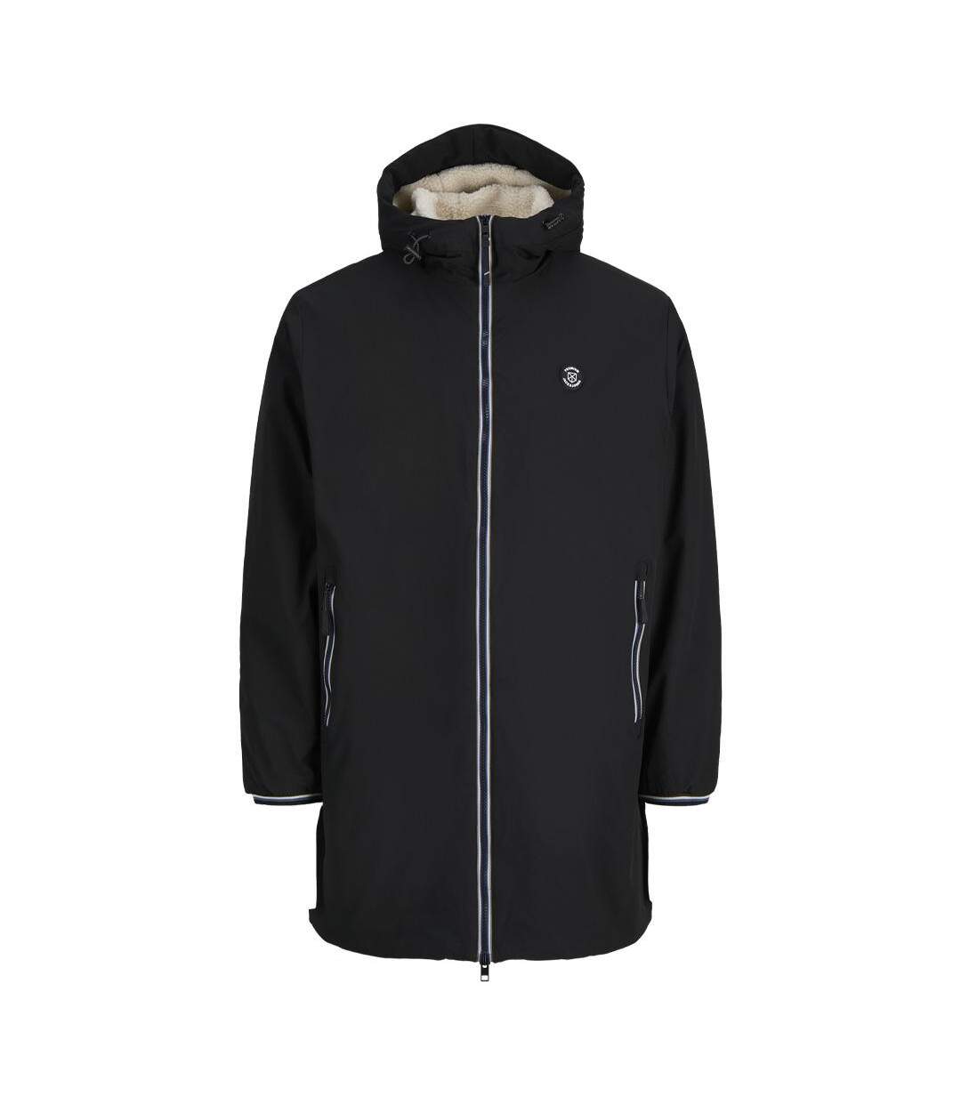 Blouson noir homme jack & jones blualves-1