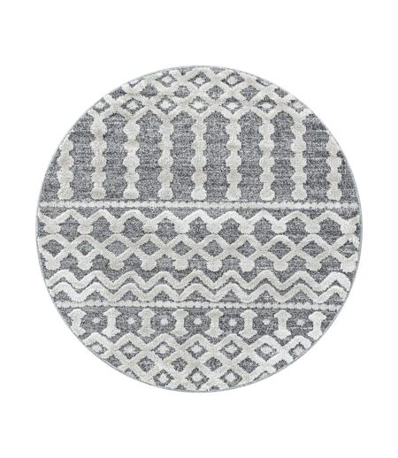 Tapis salon et chambre tissé motif scandinave PISTIOU