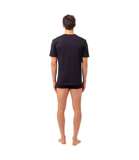 Lot de 2 Maillots de corps col rond homme en coton FU5053 Fila