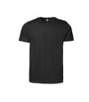 ID - T-shirt uni (coupe ajustée) - Homme (Noir) - UTID267