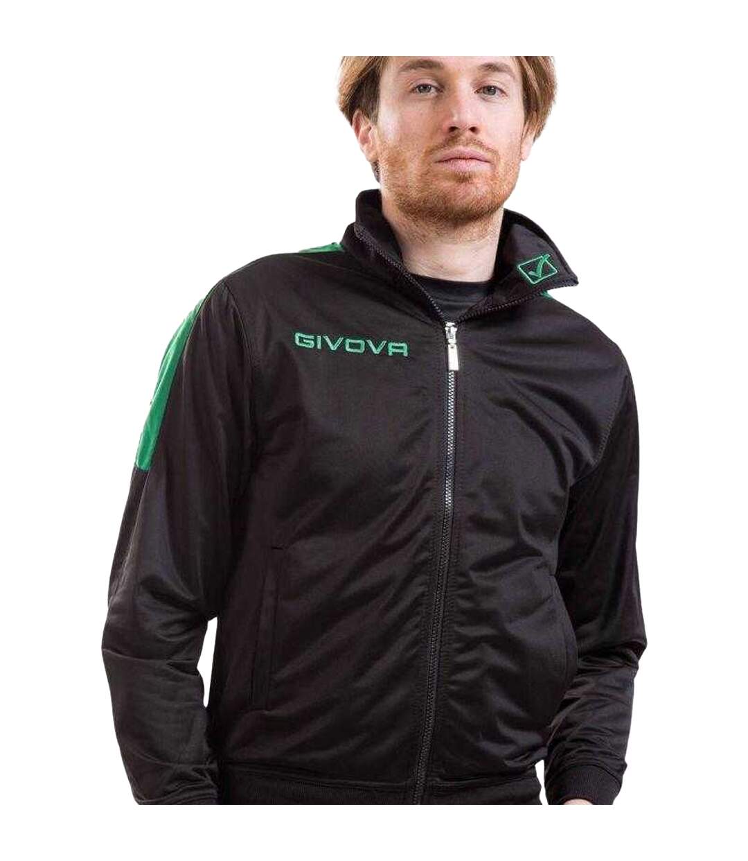 Ensemble De Survêtement Tuta Revolution Homme Vert Noir Givova-3