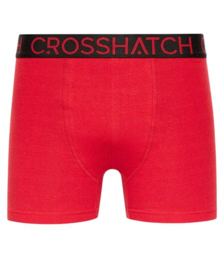 Pack Of 12  Mens Highlighter Cotton Blend Boxer Shorts  Multicoloured Crosshatch