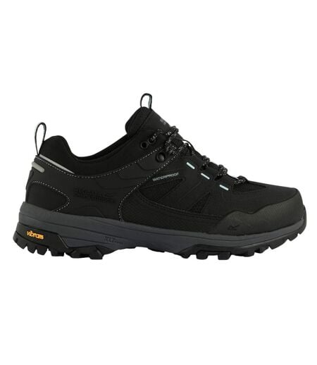 Chaussures De Marche Regen Femme Noir Turquoise Pâle Regatta