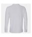 SOLS Unisex Adult Planet Piqué Long-Sleeved Polo Shirt (White)
