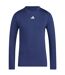 Haut Manches Longues Entraînement Techfit Homme Bleu Marine Foncé Adidas-1