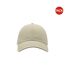 Atlantis Action 6 Panel Chino Baseball Cap (Pack of 2) (Stone) - UTAB428-1
