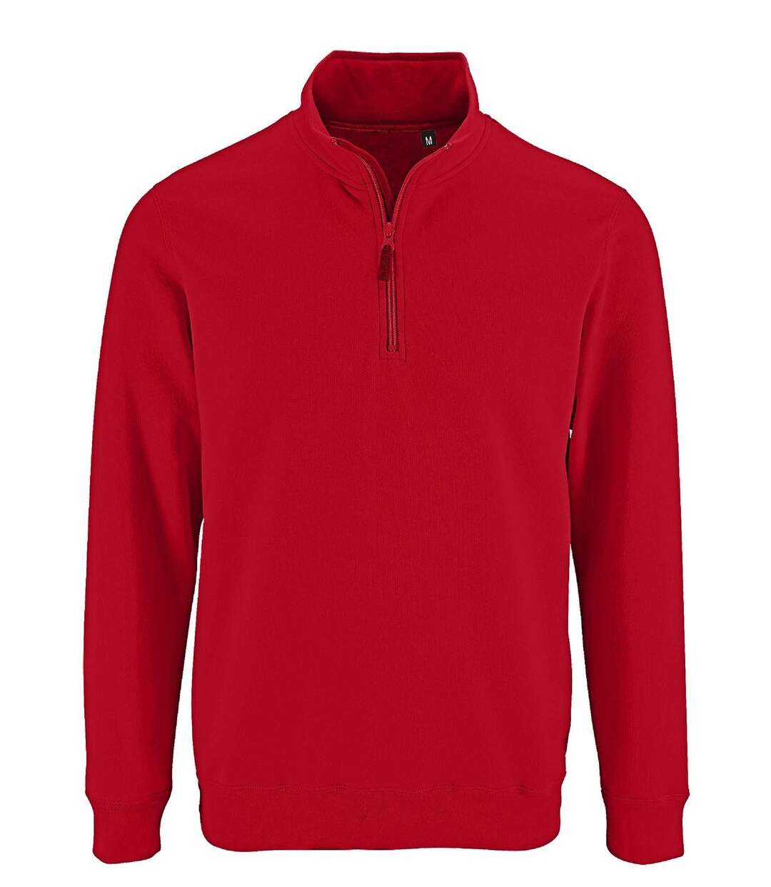 Sweat-shirt col camionneur - 02088 - rouge