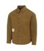 Chemise Manches Longues Motif/style Logo Homme Vert Kaki Firetrap-3