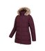 Mountain Warehouse Womens/Ladies Nola Long Padded Jacket (Purple) - UTMW2175