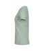 T-shirt Basic Femme Vert Sauge Clique-3