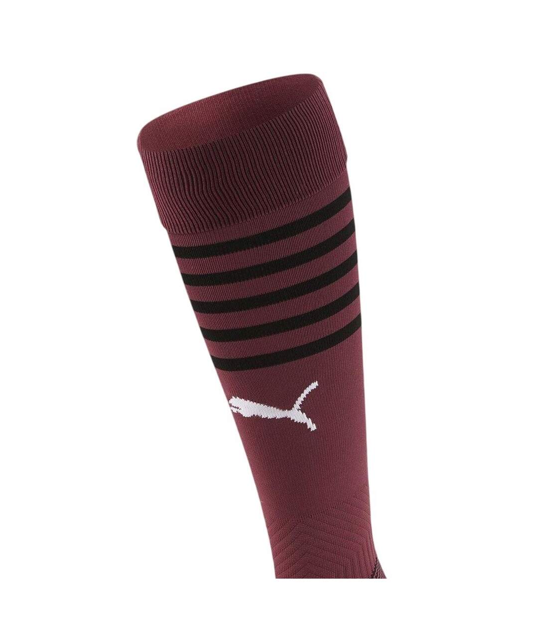 Mens Teamfinal Football Socks Grape Wine Puma-3