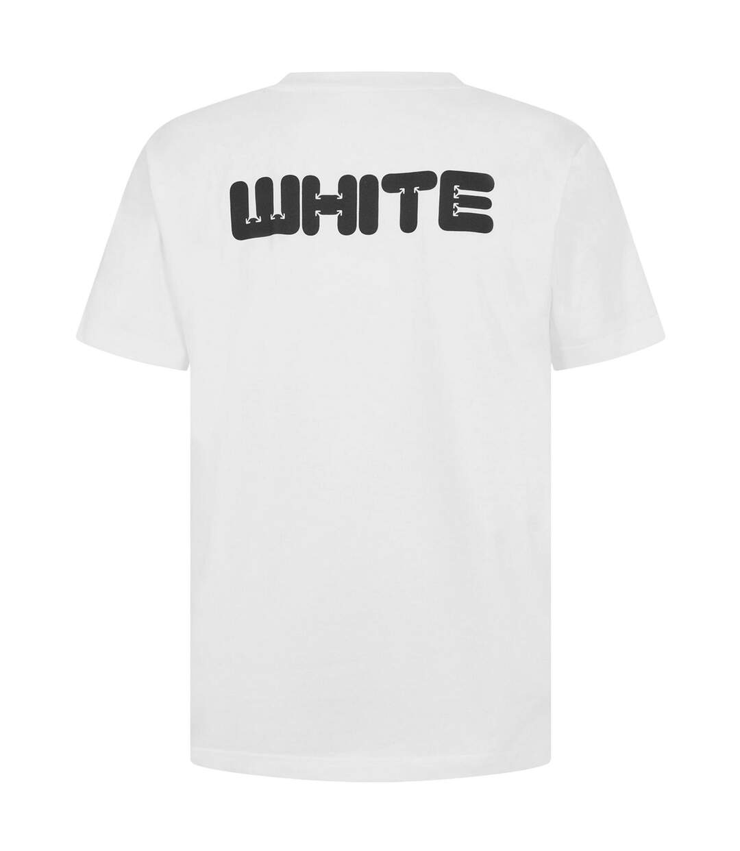T-shirt Homme Blanc Off White-2