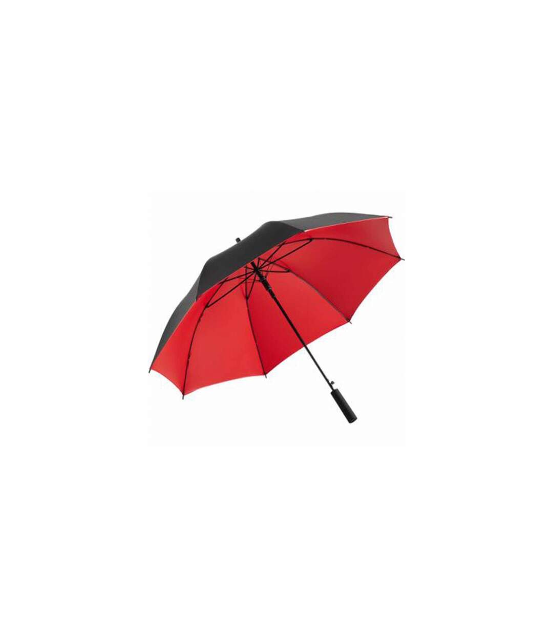 Parapluie standard 2 couleurs double face - FP1159 - noir - rouge-1