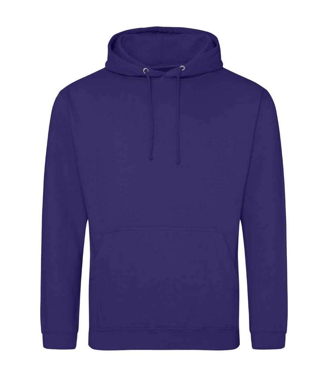 Sweat à capuche college adulte violet vif Awdis