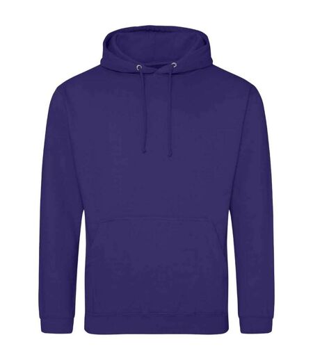 Sweat à capuche college adulte violet vif Awdis Awdis