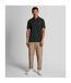 Polo Uni Homme Charbon Lyle & Scott-2
