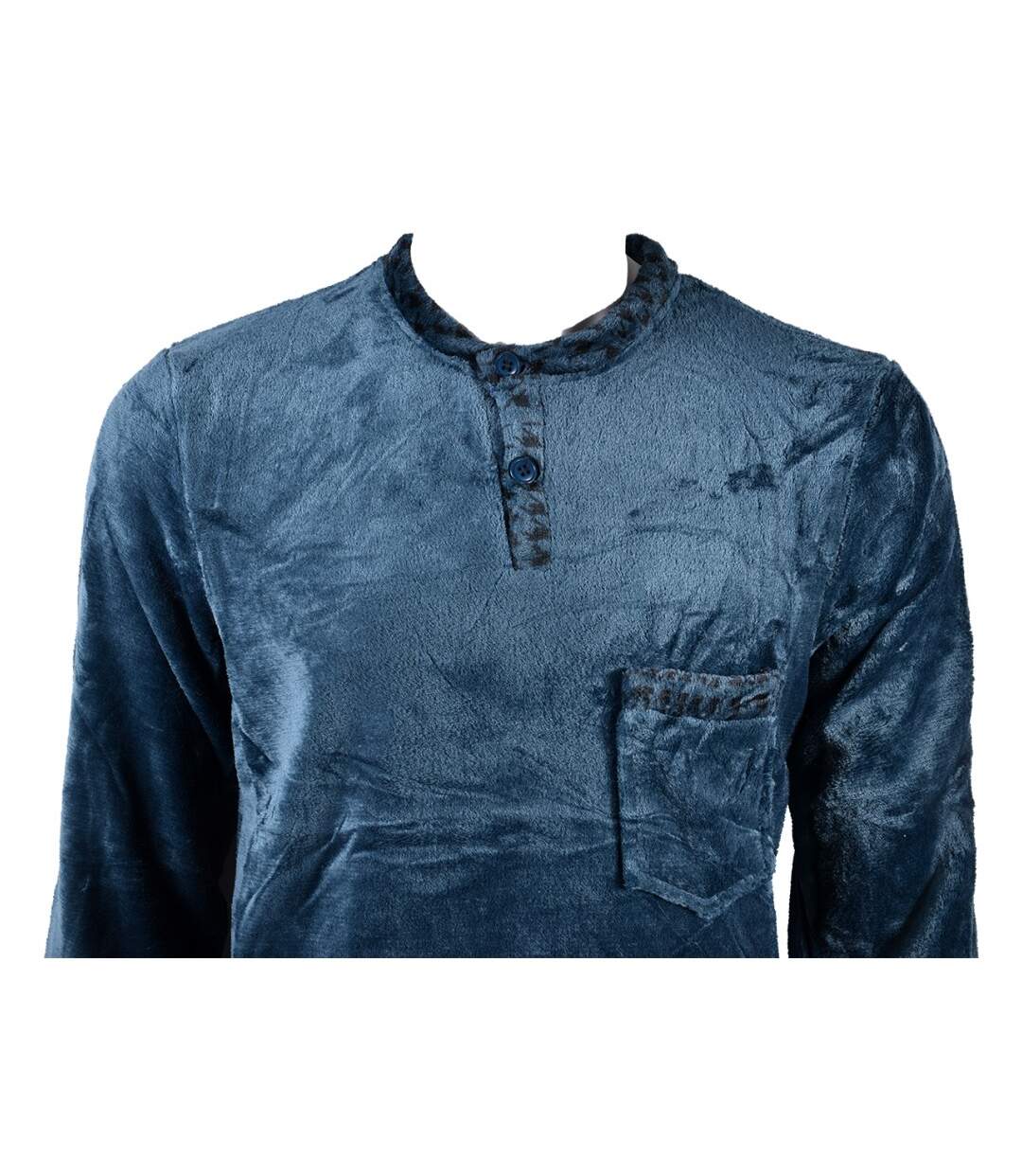 Pyjama Homme POLAIRE ECO 2535 VERT-3