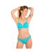 Soutien-gorge souple sans armatures turquoise Savane