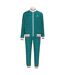 Mens Check Plaid Tracksuit Green Lonsdale-1