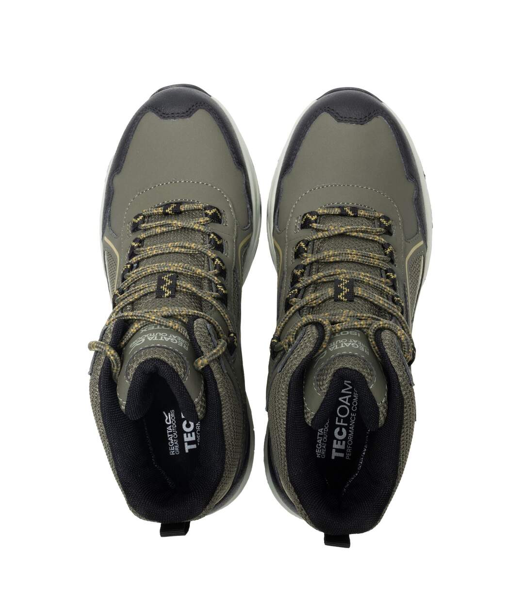 Womens/ladies Lady Vendeavour Walking Boots Olive Night Desert Khaki Regatta-3