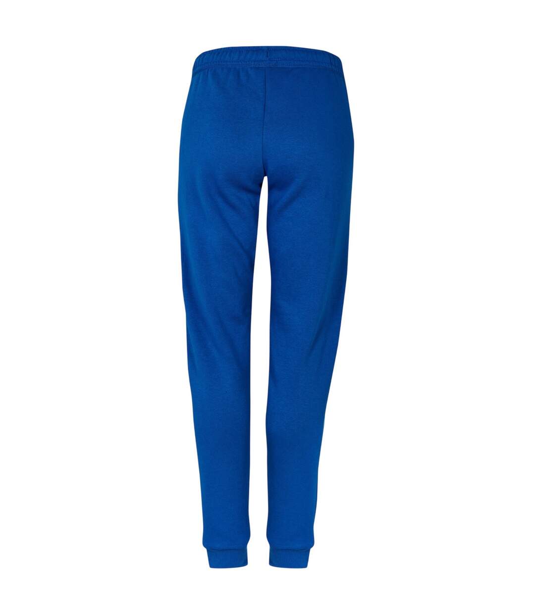 Womens/ladies Club Leisure Cotton Blend Casual Jogging Bottoms Royal Blue White Umbro-2