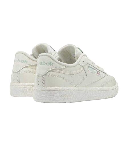 Baskets Motif/style Rétro Club C Femme Blanc Reebok