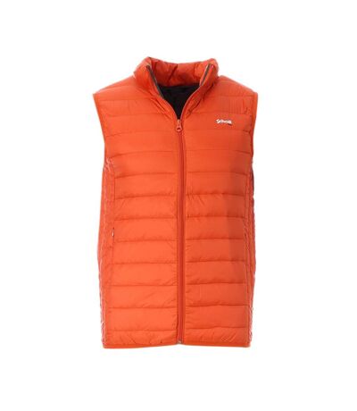 Doudoune Sans Manches Orange Homme Schott OAKLANDVRS - L