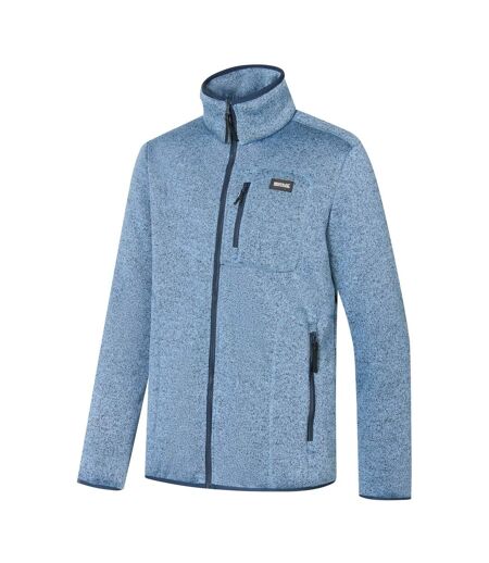 Veste Polaire Chinée À Col Montant Barlee Homme Gris Pâle Regatta