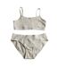Womens/ladies Logo Cotton Stretch Briefs White Lacoste-2