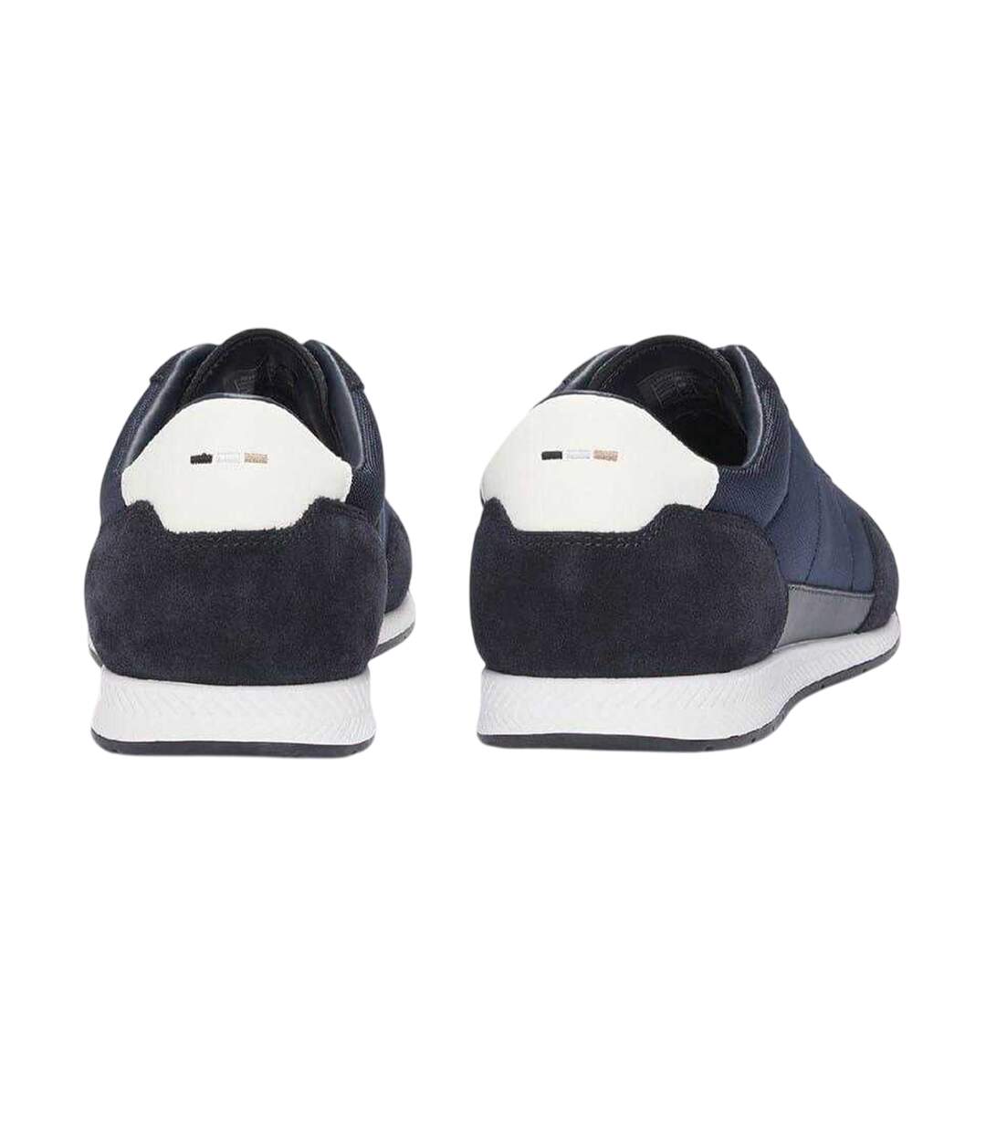 Mens Titanium Sl Suede Trainers Dark Blue Boss-2