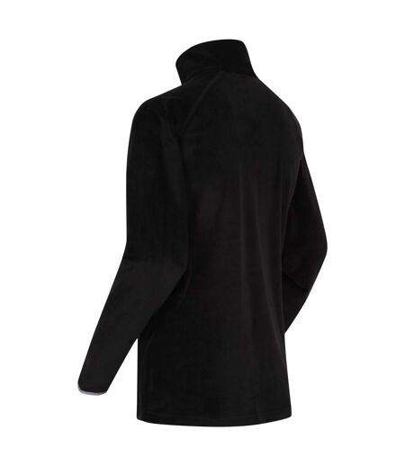Regatta Womens/Ladies Lavene Half Zip Fleece Top (Black) - UTRG10561